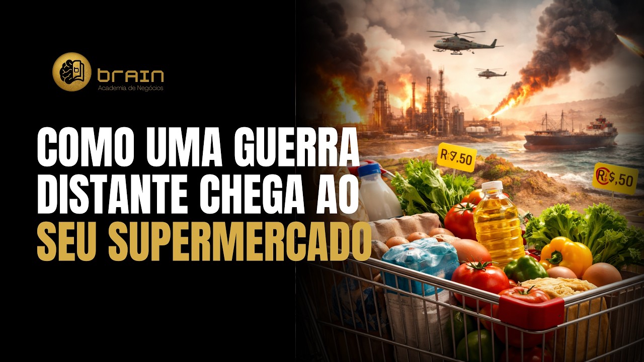 POR QUE UMA GUERRA A 10.000 KM PODE AUMENTAR O PREÇO DO PÃO?