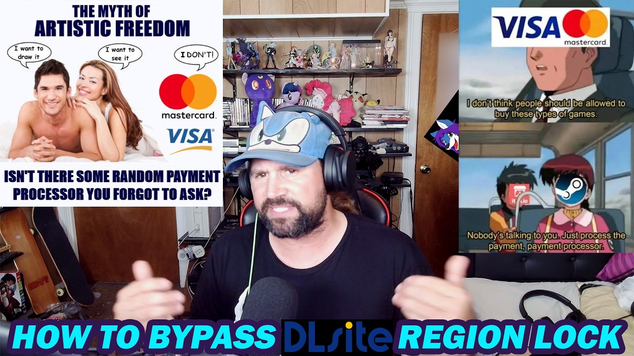 Как обойти региональную блокировку DLsite