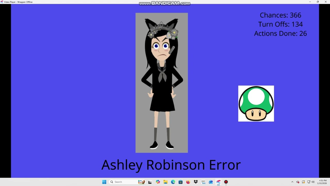My Massive Longest Ashley Robinson Error (Part 14)
