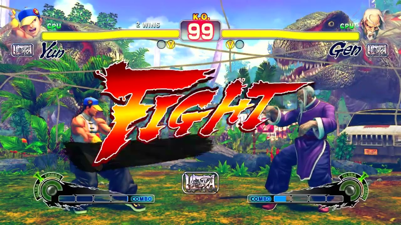 Yun vs Gen - Ultra Street Fighter IV