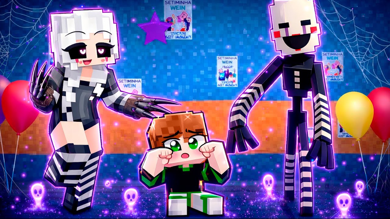 KED foi ADOTADO pela FAM&Iacute;LIA PUPPET no MINECRAFT &lsaquo; KEDDEK &rsaquo;