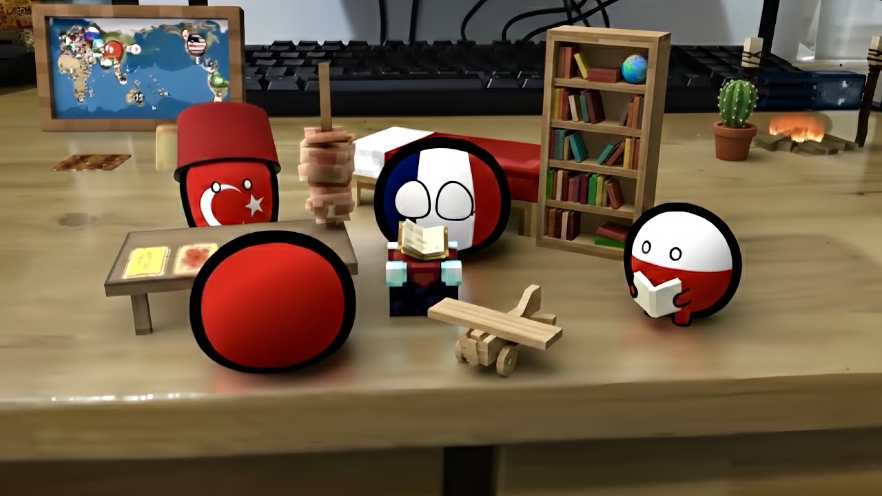 [Polandball vs Minecraft] Enchantment