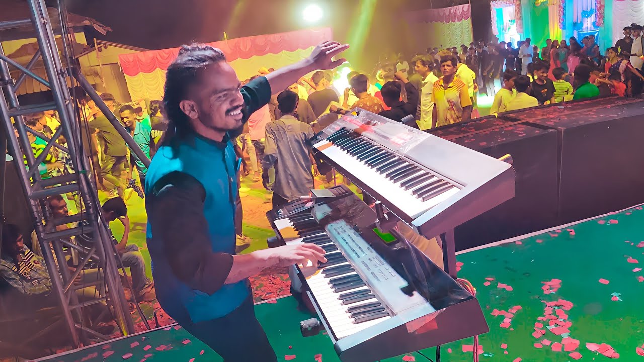 ✨️Karan Musical Show 📲_9924766757 | काय भारी वाजव आखी पब्लिक नाचवली💃| At Nimbapur Marriage 2023