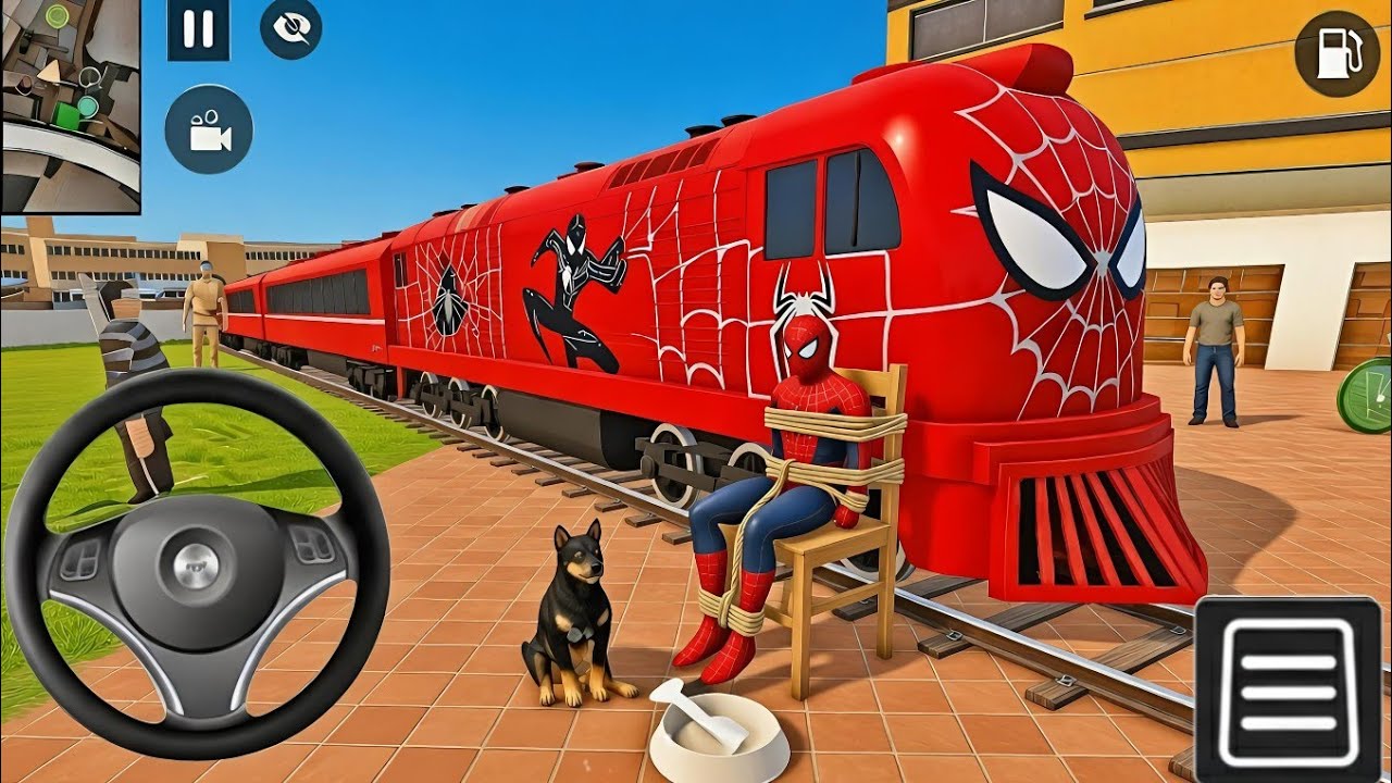 😊Indian Thift Auto Simulator😍Purchase by Spiderman🕷️ Monster Train🥳 | police City Mission😳 Gameplay