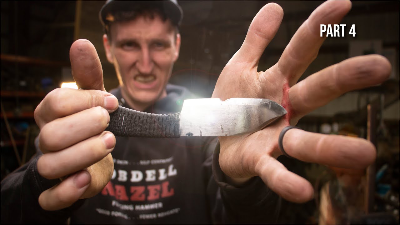 How good is a SUPER ALLOY INCONEL knife? Destructive testing! Part 4