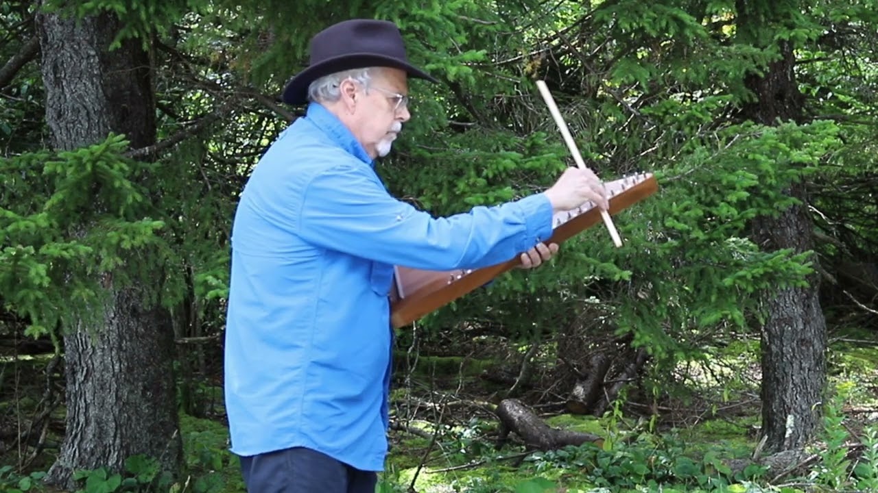 'Simple Gifts' on bowed psaltery by Timothy Seaman at Spruce Knob, WV