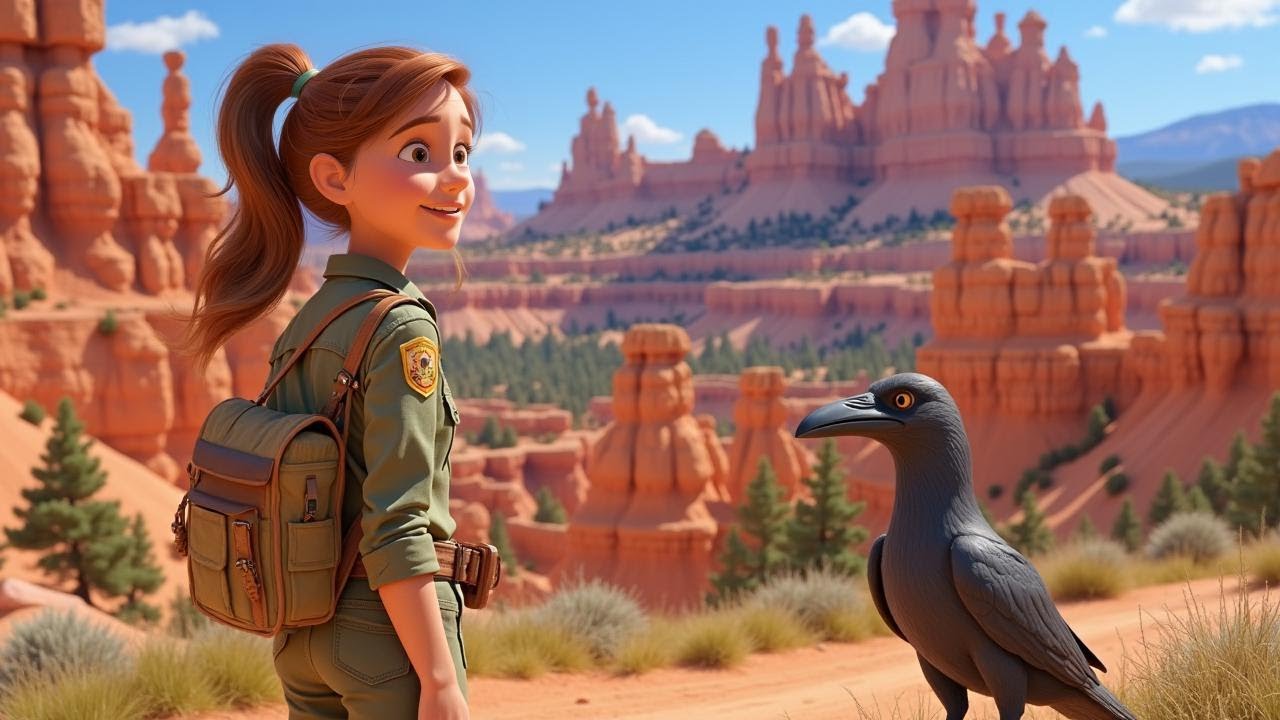 ✨ Luna&rsquo;s Adventure in Bryce Canyon! 🏜️ Discover Hoodoos & Wildlife! 🦅