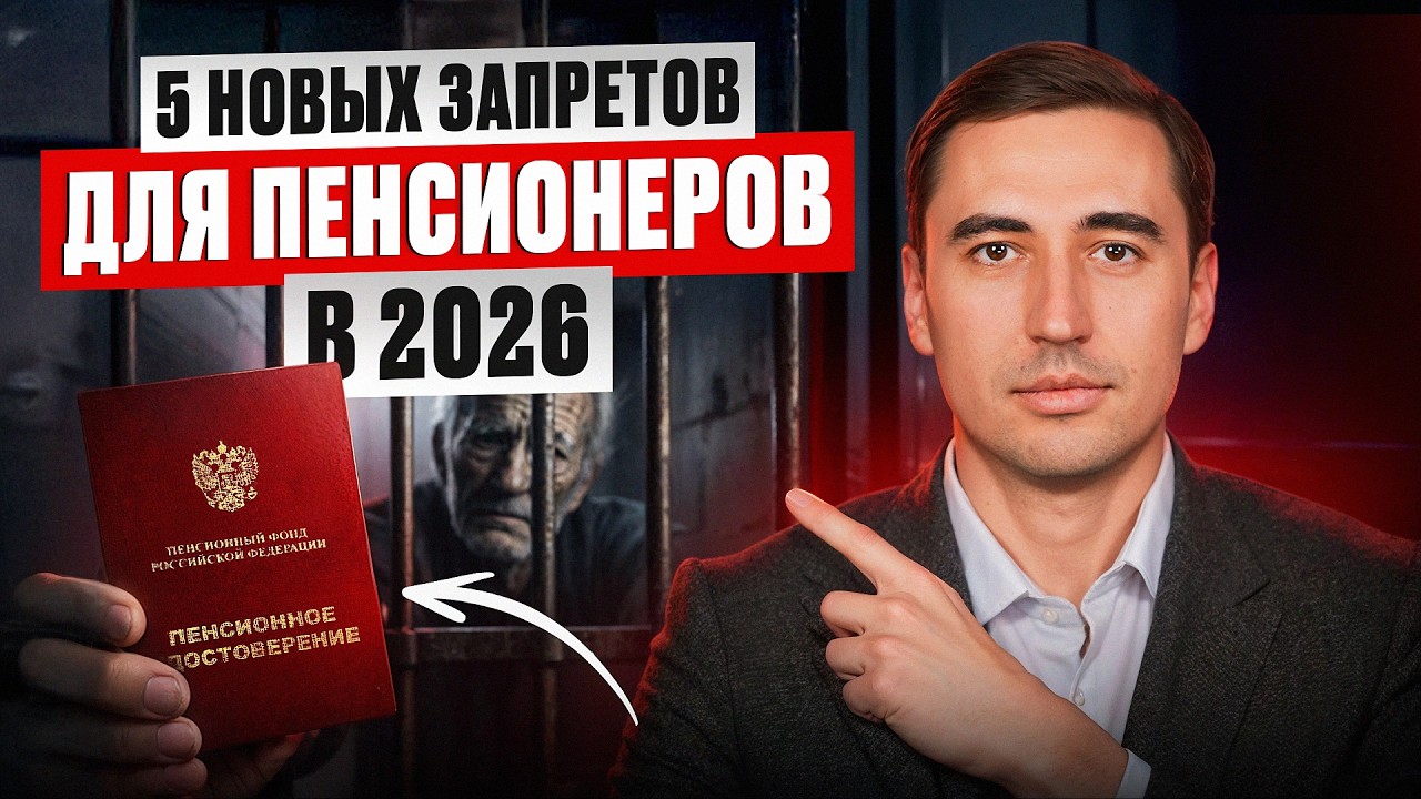 Пенсионеров за ЭТО посадят! Проверь себя и своих близких