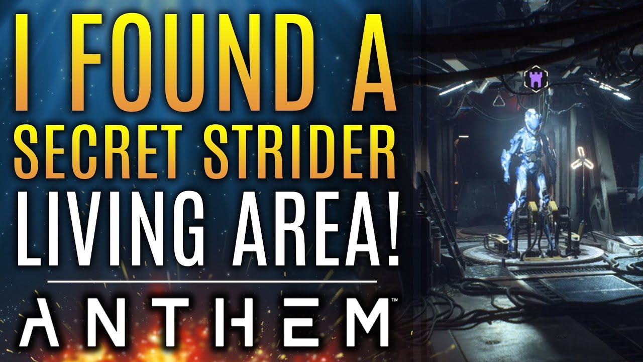 Anthem - I Found A Secret Strider Living Area!  Also: New Updates And Patch!