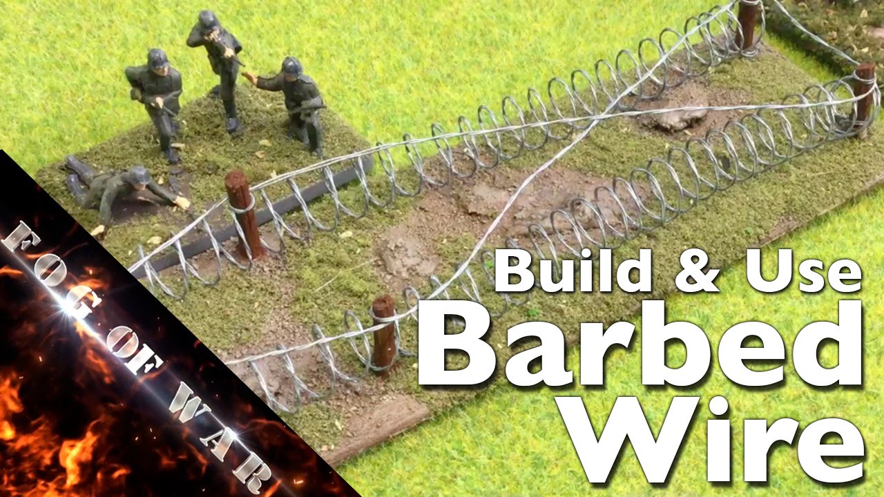 Tutorial | Build and use Barbed Wire entanglements in Flames of War