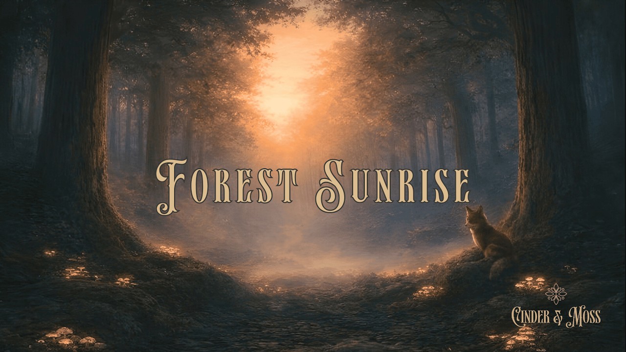 Forest Ambience | Peaceful Fantasy Reading Music | 3 Hours Enchanted Dawn (No Vocals)
