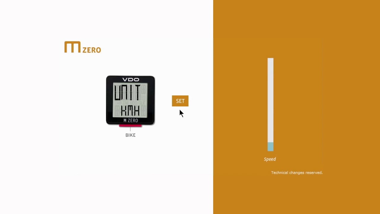 VDO CycleParts // Tutorials // M ZERO (EN)