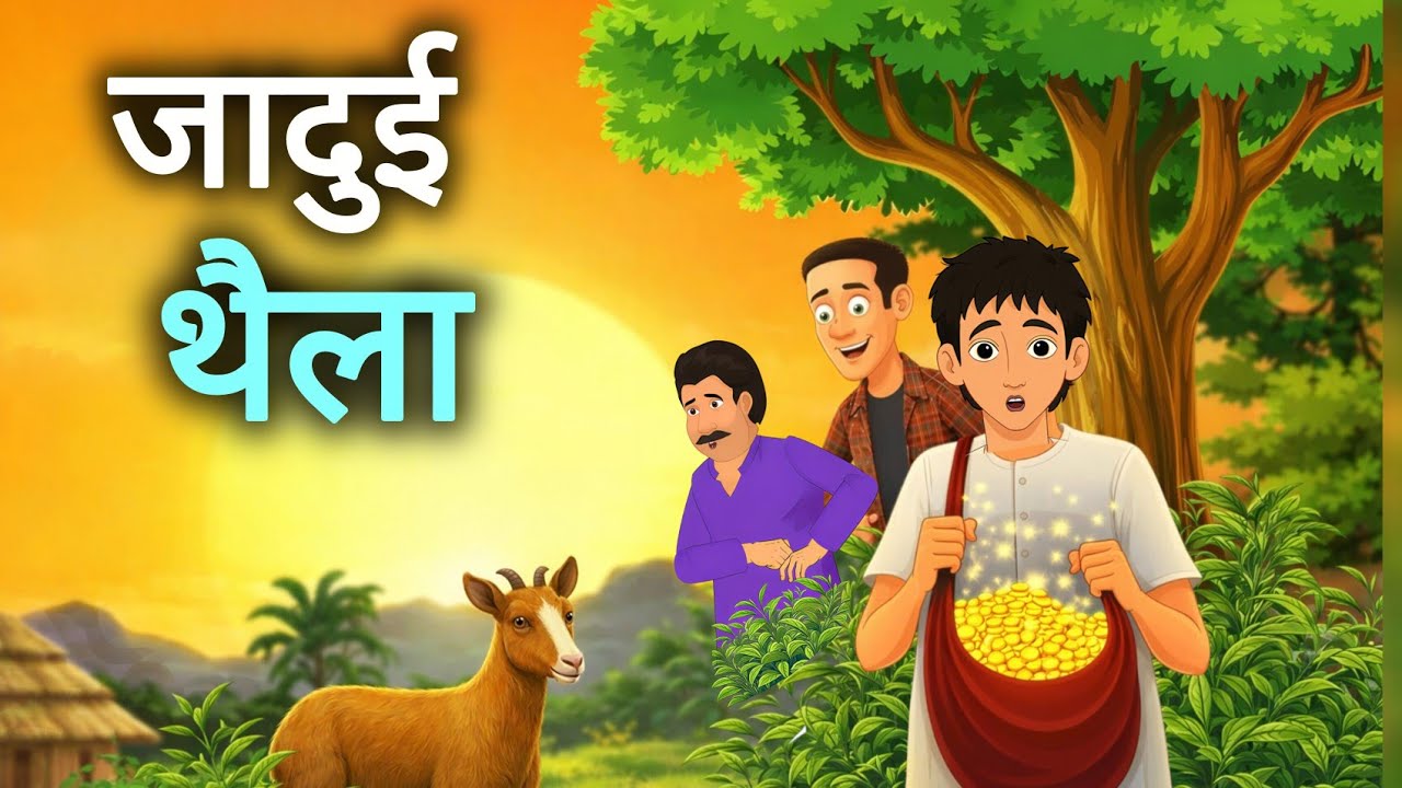 राजू ने चोरों को सिखाया ऐसा सबक | जादुई थैले का खेल | Moral Story in Hindi | Hindi kahani 