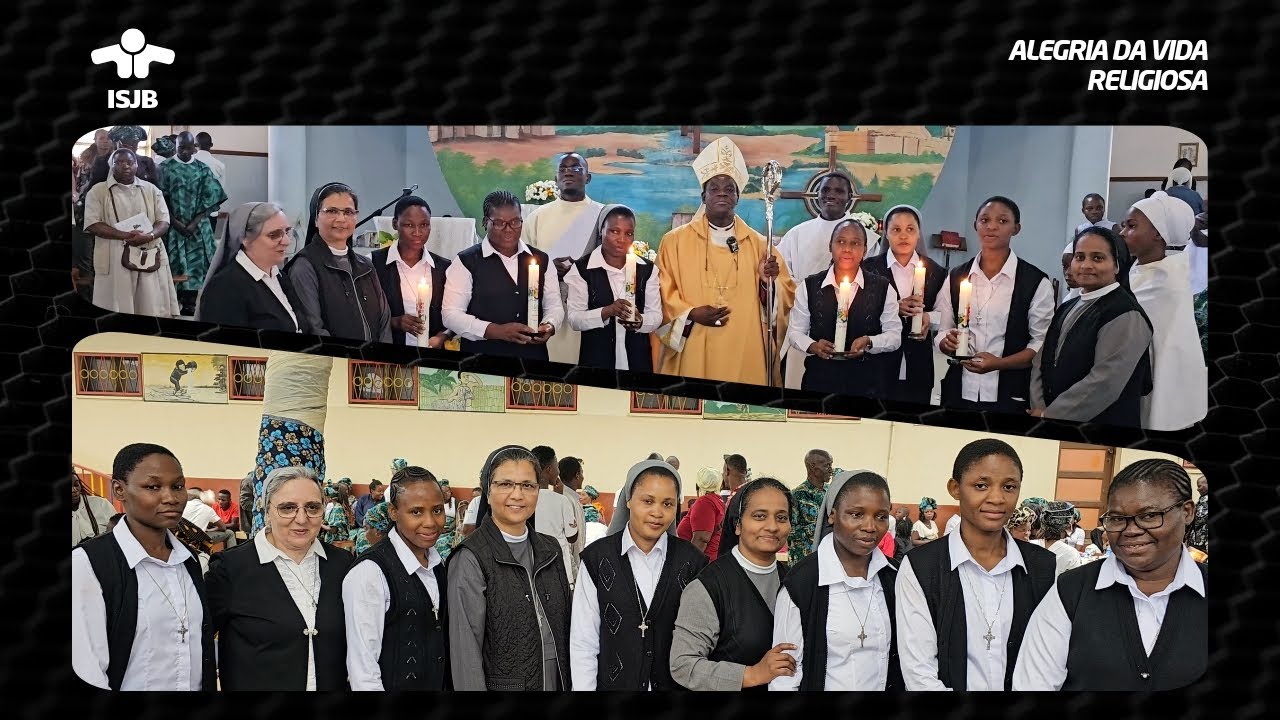 Profissão Perpétua e Primeira das Irmãs SJB | Dom Estêvão Angelo | Paróquia da Santa Cruz, Nampula.