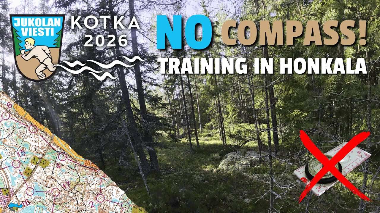 🗺️🌲Kotka-Jukola 2026 harjoitus - ilman kompassia! | 📹Suunnistus