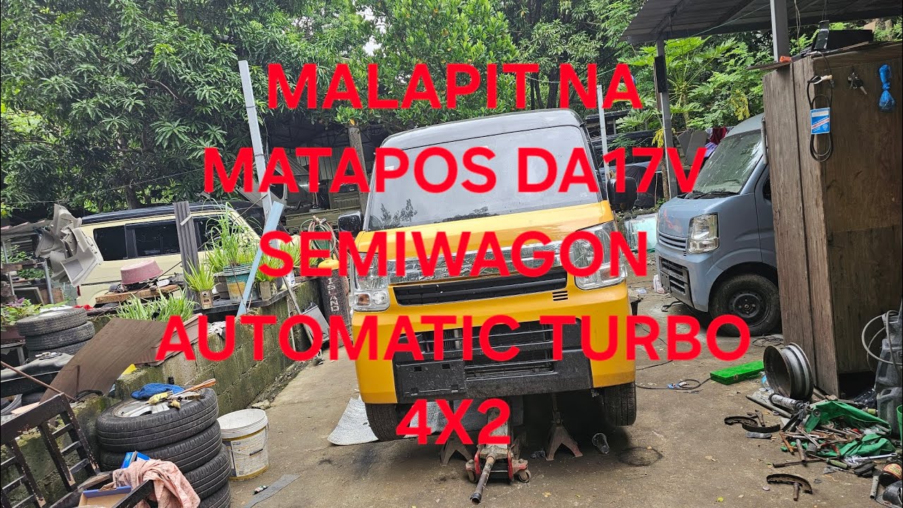 MINIVAN DA17V SEMIWAGON TURBO 4X2  MALAPIT NG MATAPAOS