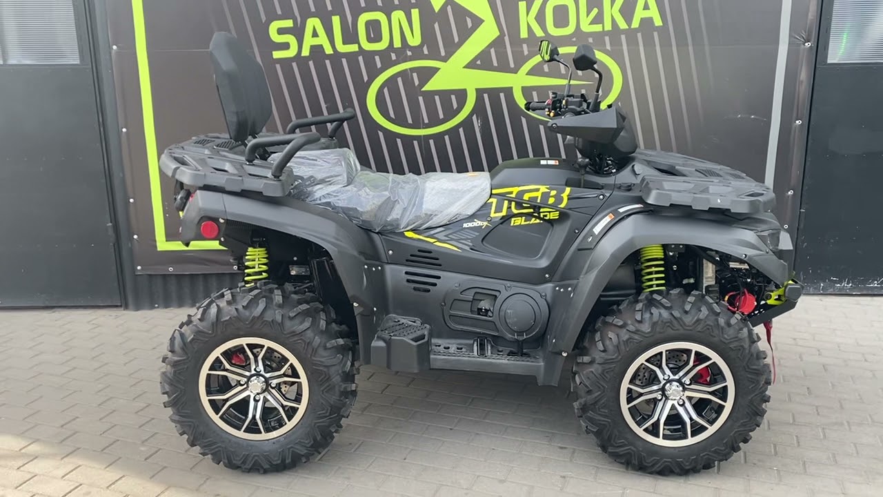 Quad TGB 1000CC Blade LTX 4x4 - prezentacja i jazda próbna #salon2kolka