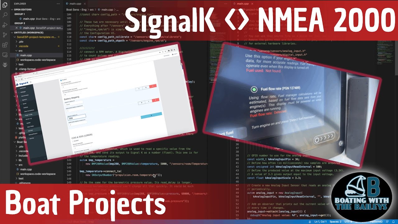 SignalK — обмен данными NMEA 2000, данные о батарее, двигателе и расходе топлива — полезные совет...