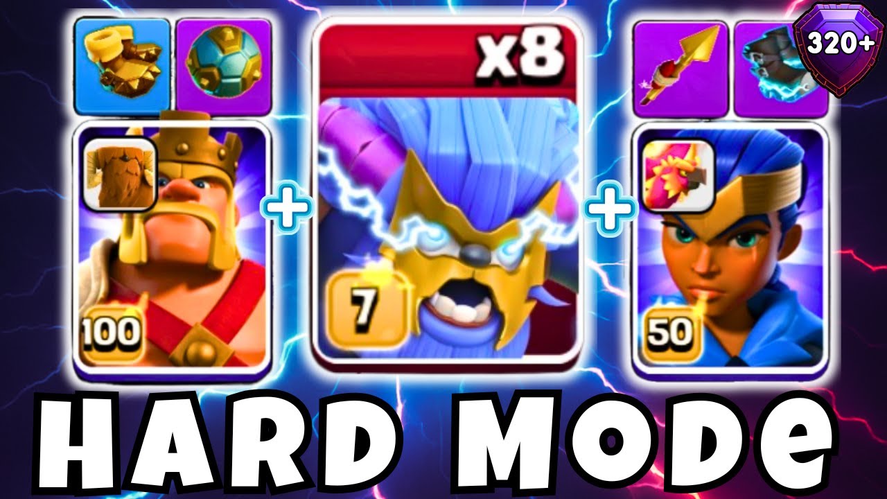 TH17 Legend League in HARD MODE with Super Yeti!