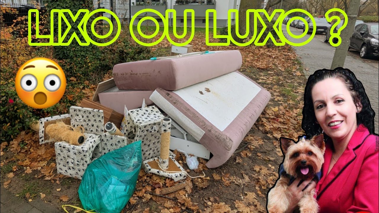 Tudo de graça nas ruas da Alemanha. LIXO OU LUXO ?