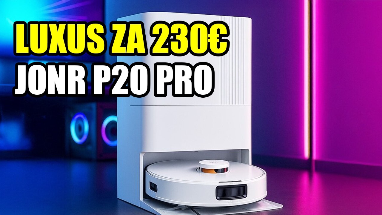 Najlepší lacný robotický vysávač v roku 2026? JONR P20 Pro