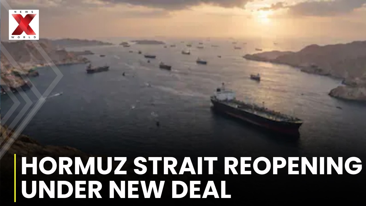 Strait Of Hormuz Reopening Plan Signals Major Diplomatic Breakthrough Ahead | NewsX World