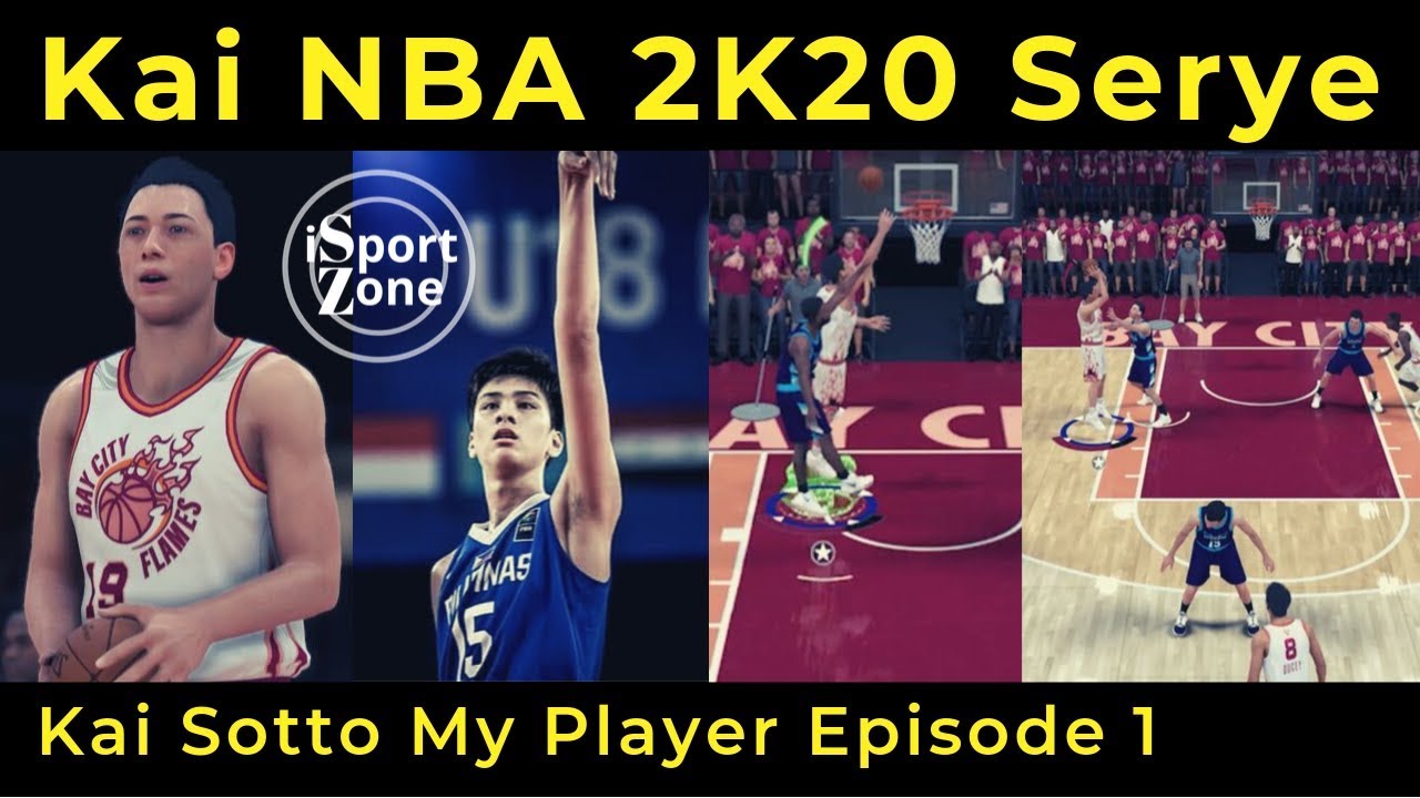 Kai Sotto NBA 2K20 My Player Ep 1 - iSportZone Basketbol Serye