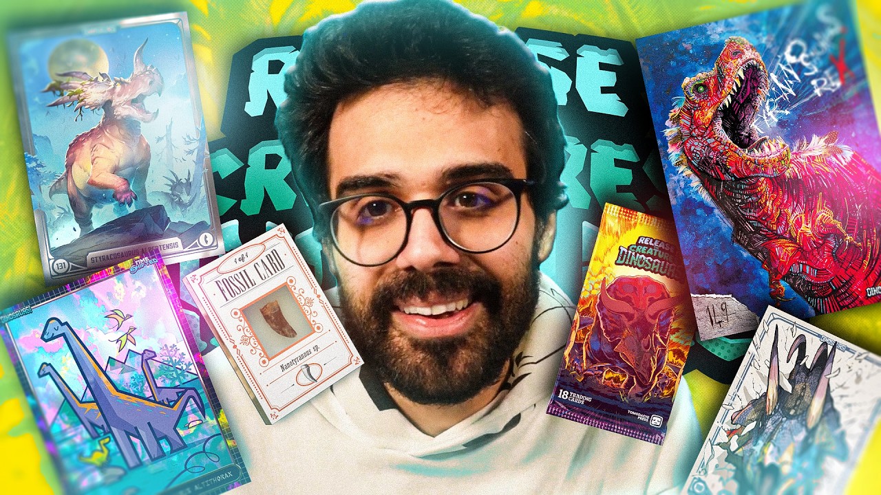 IL NOSTRO NUOVO SET DI CARTE 'RELEASE THE CREATURE: DINOSAURS!'