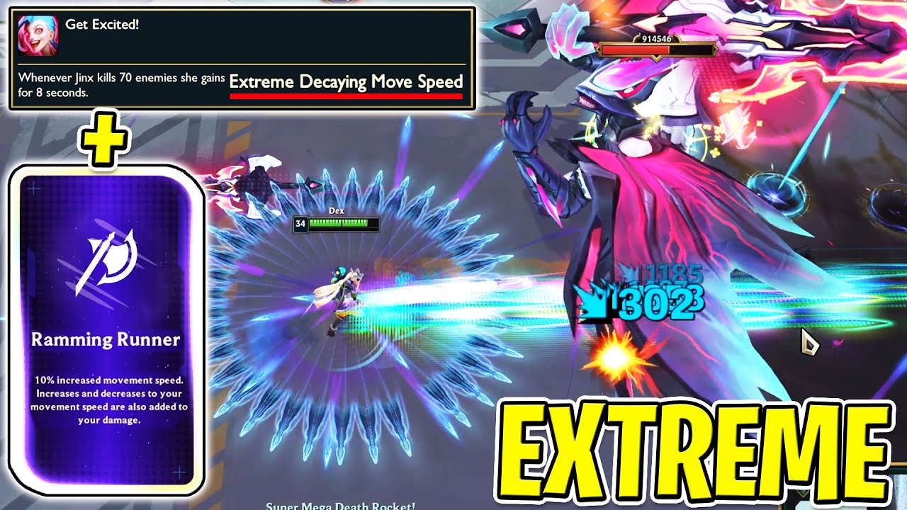 SOLO Jinx destroys Extreme Aatrox with 700% Damage | Swarm League of Legends