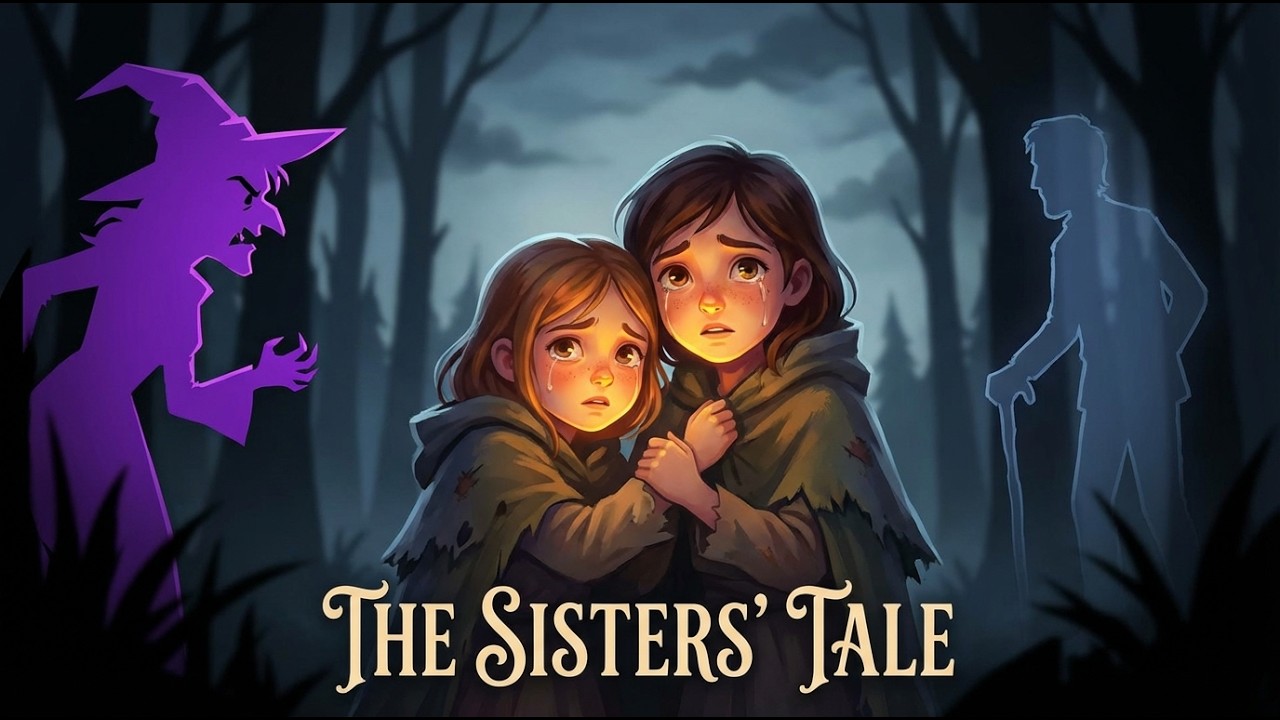 A Father’s Cruel Betrayal | Two Sisters Abandoned in the Forest | Emotional Moral Story
