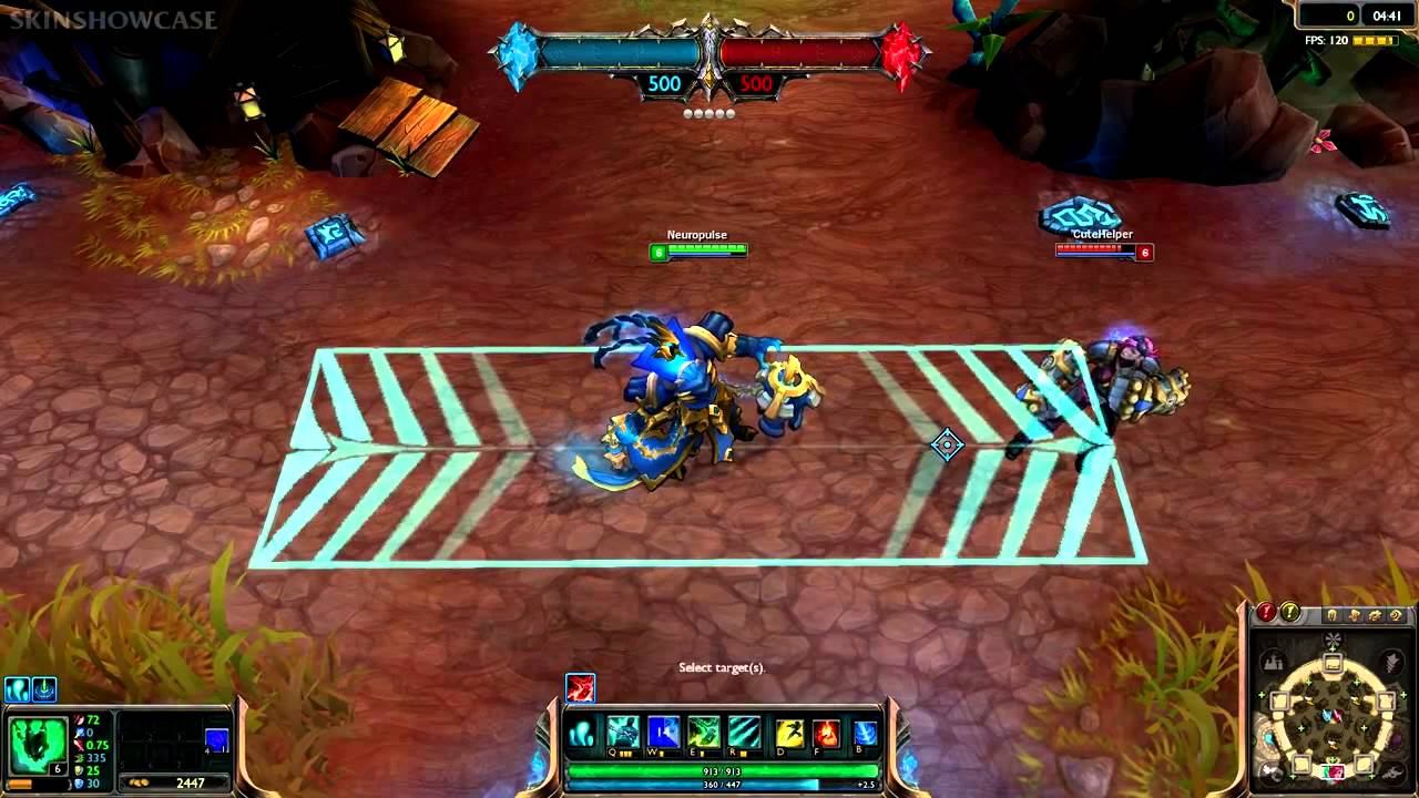 Challenger Thresh LoL Custom Skin ShowCase