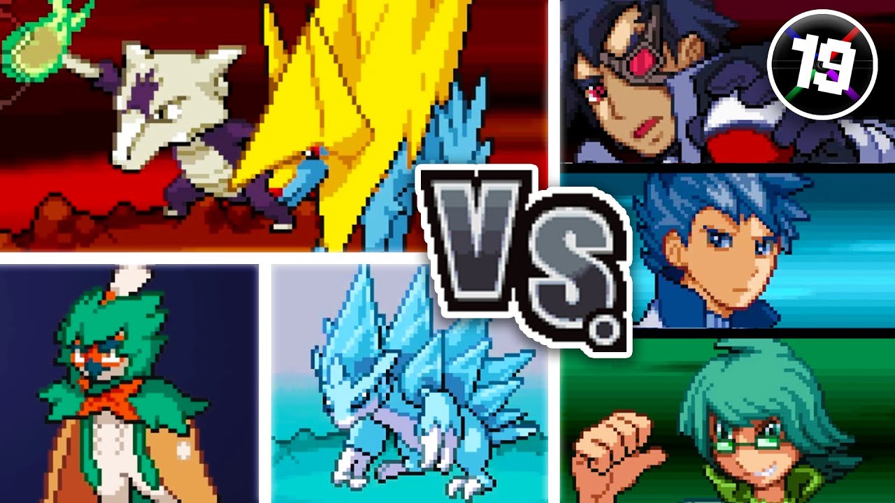 ALL REBORN VICTORY ROAD BATTLES SIRUIS, BLAKE & FERN [Pokemon Reborn Episode 19] (No Max EVs/IVs)