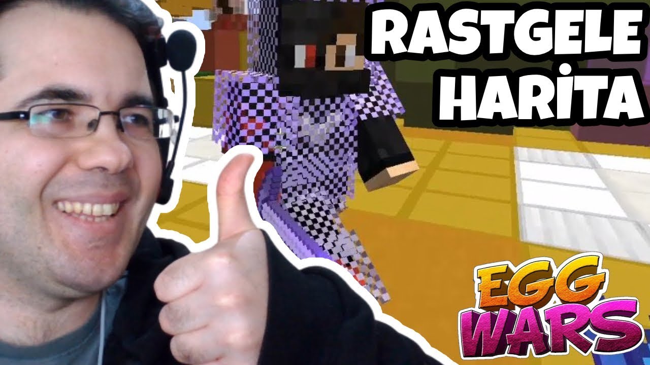 EGGWARS'TA RASTGELE HARİTA SE&Ccedil;EREK OYNADIM | Minecraft Egg Wars