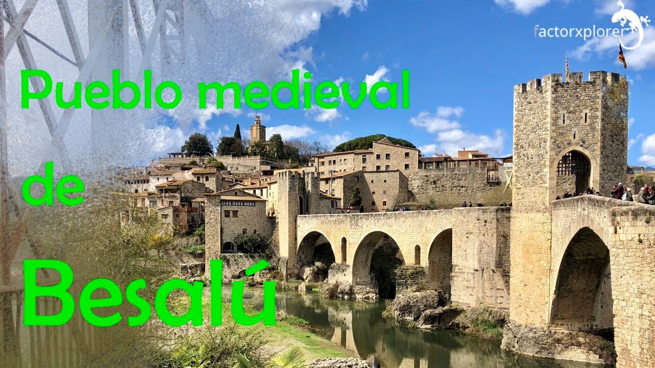 BESALÚ pueblo medieval, Girona 🏘 (España)