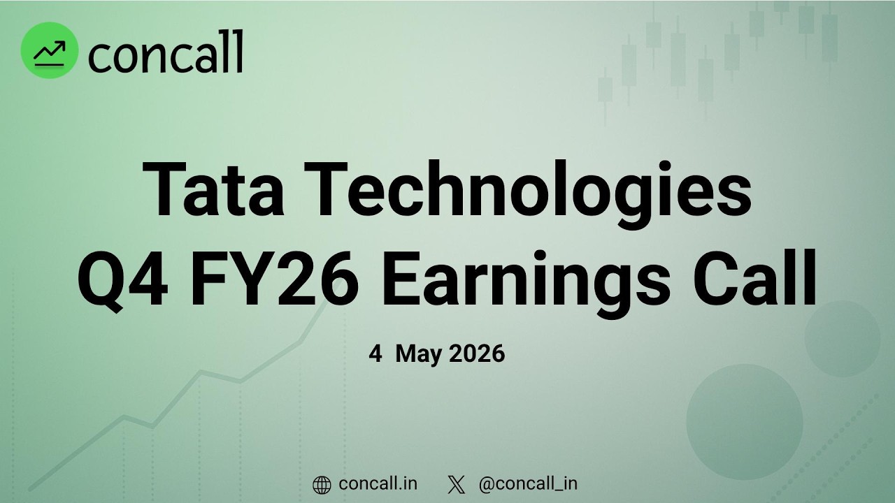 Tata Technologies Q4 FY26 Earnings Conference Call | Concall.in