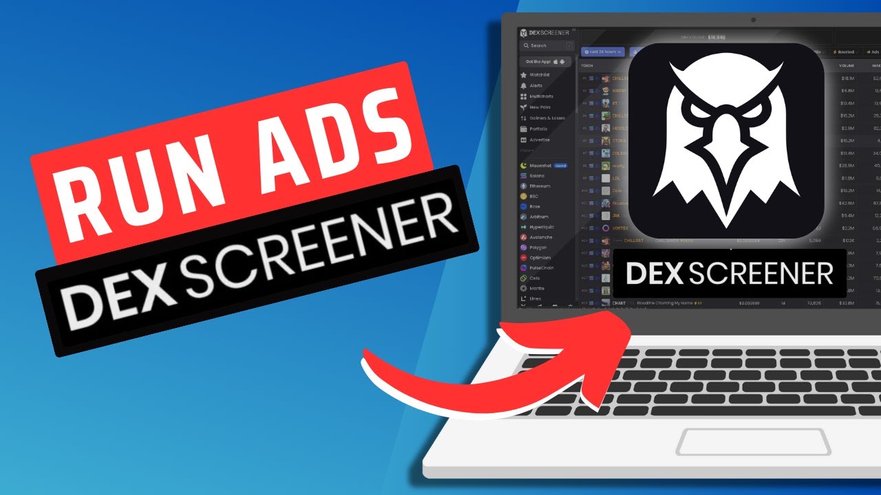 How To Advertise On DEX Screener- Buy Ads On DEX Screener