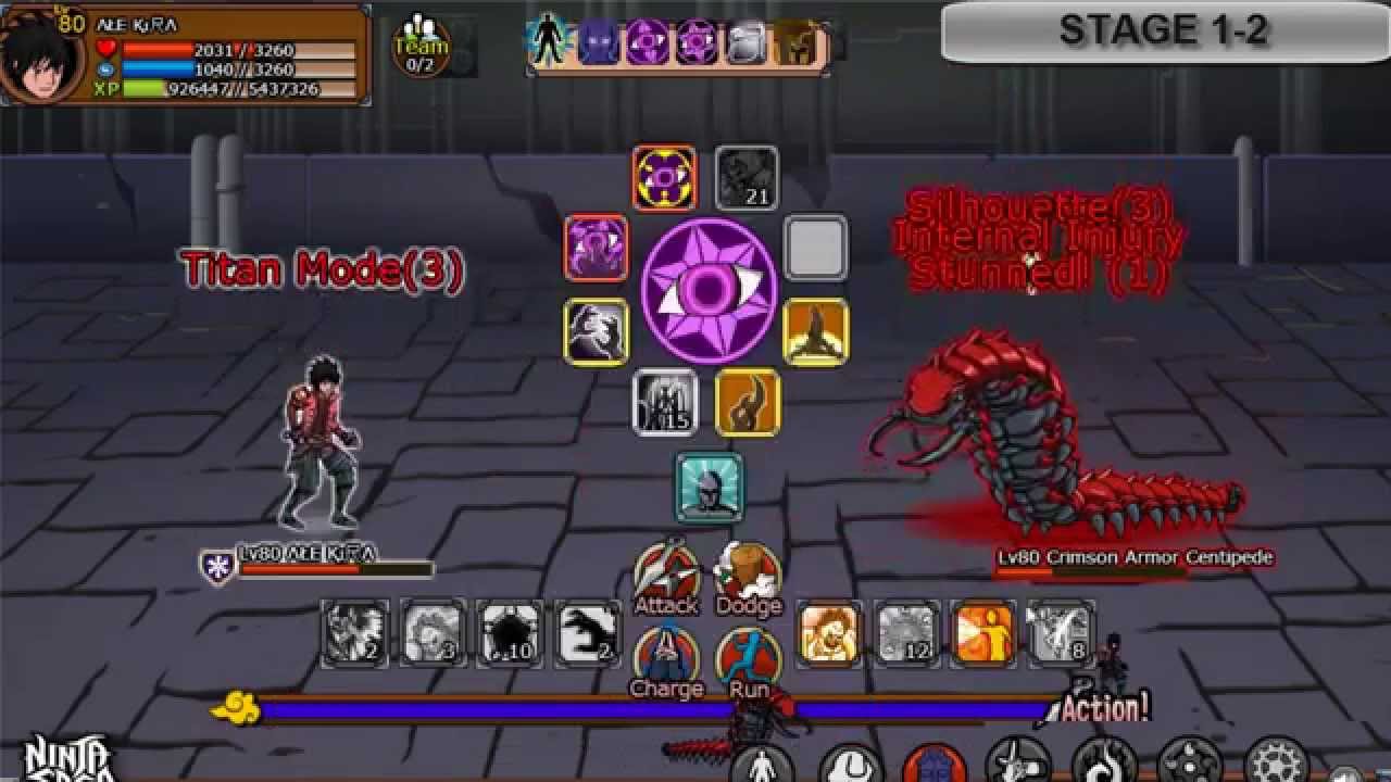 Ninja Saga : Sennin Exam Stage 1-2