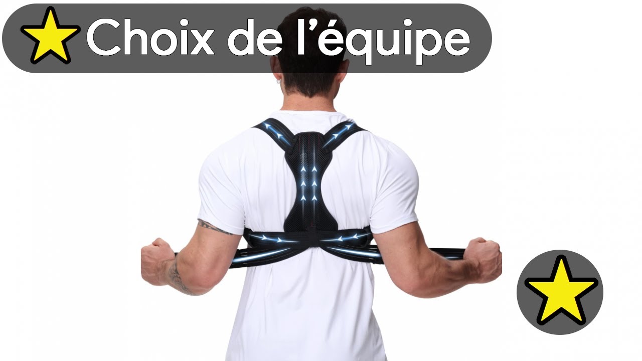 🏆 TOP 3 MEILLEUR CORRECTEUR DE DOS 2025 💪