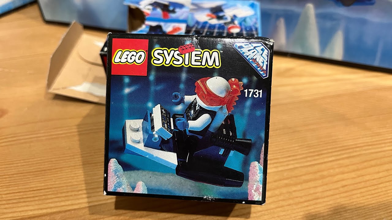 Lego 1731 z 1994 roku | Ice Planet Scooter | Ice Planet 2002 | Recenzja