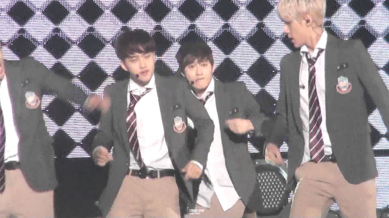130914 ICN SKY FESTIVAL 으르렁(GROWL) SUHO FOCUS