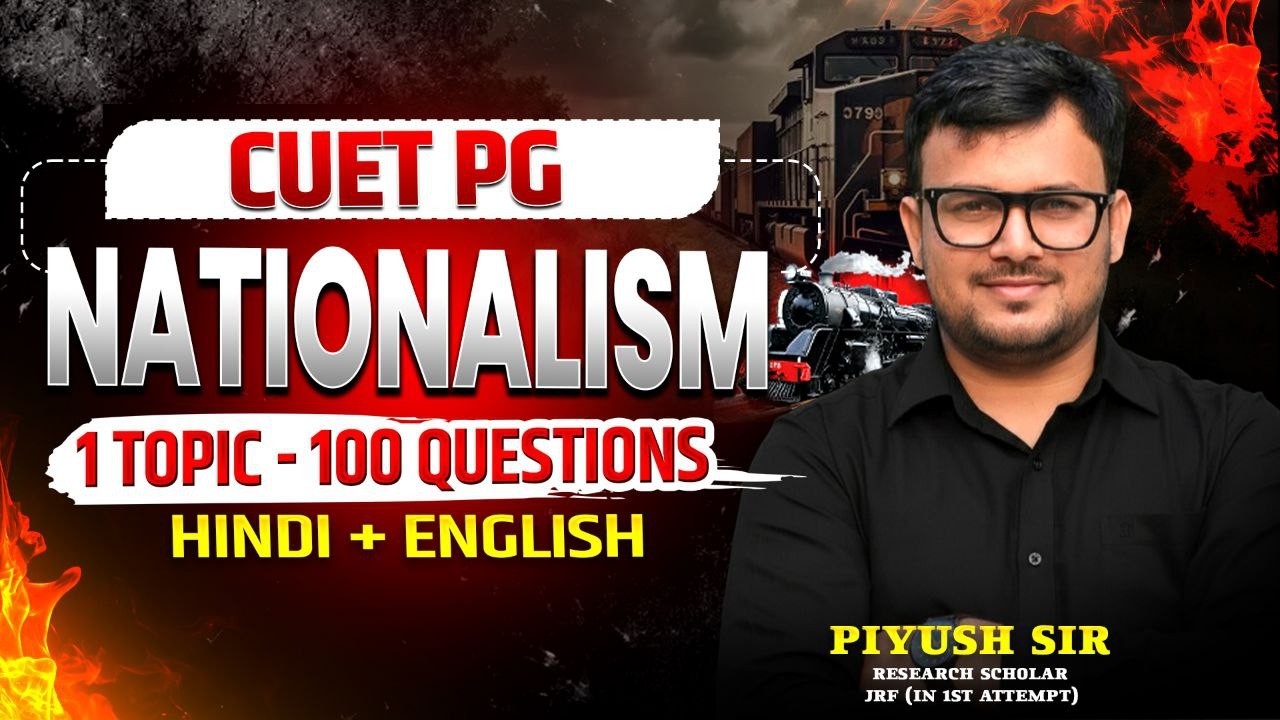 Nationalism CUET PG Political Science 2026