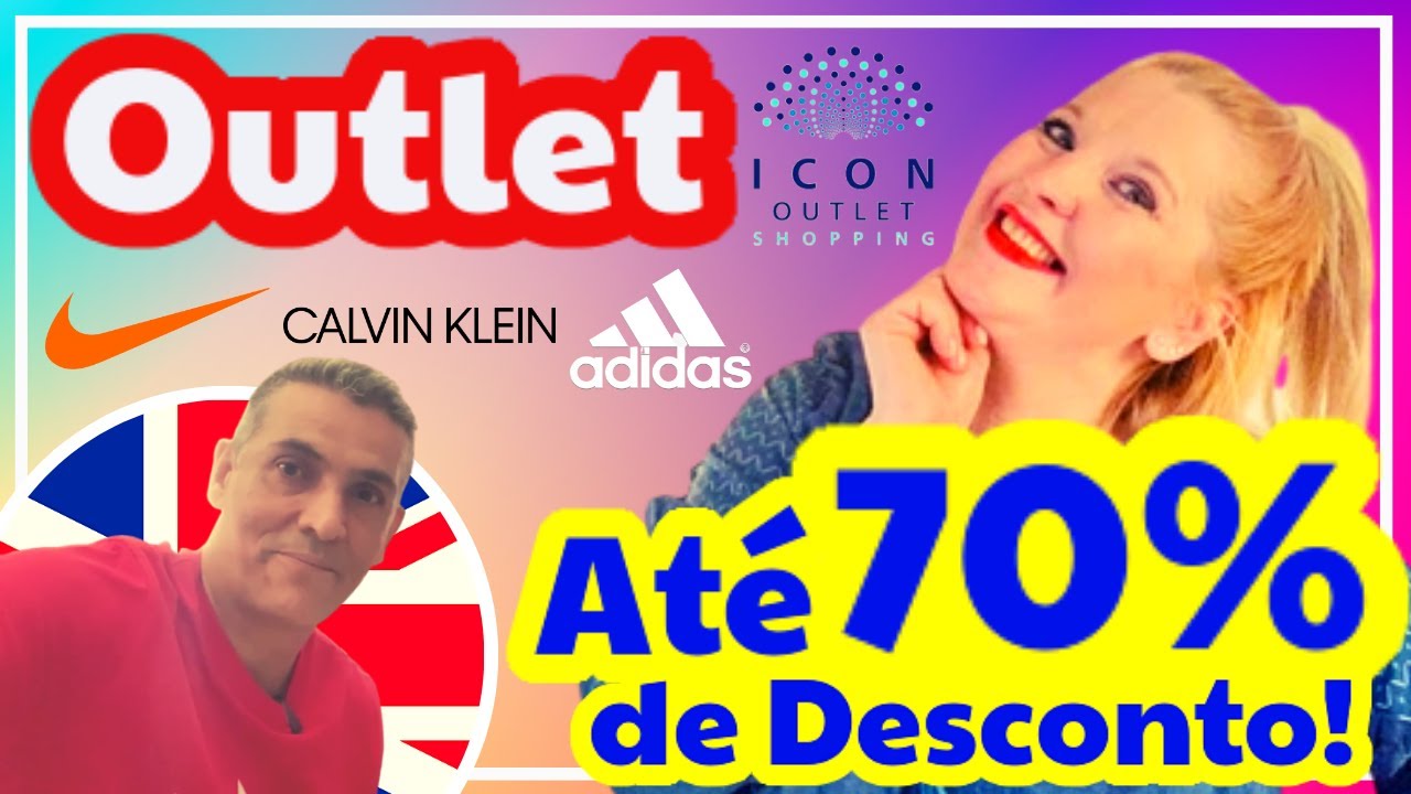 ICON O2 Londres | O SHOPPING OUTLET com até 70% de desconto !!! Nike|Adidas|Guess e muito mais...