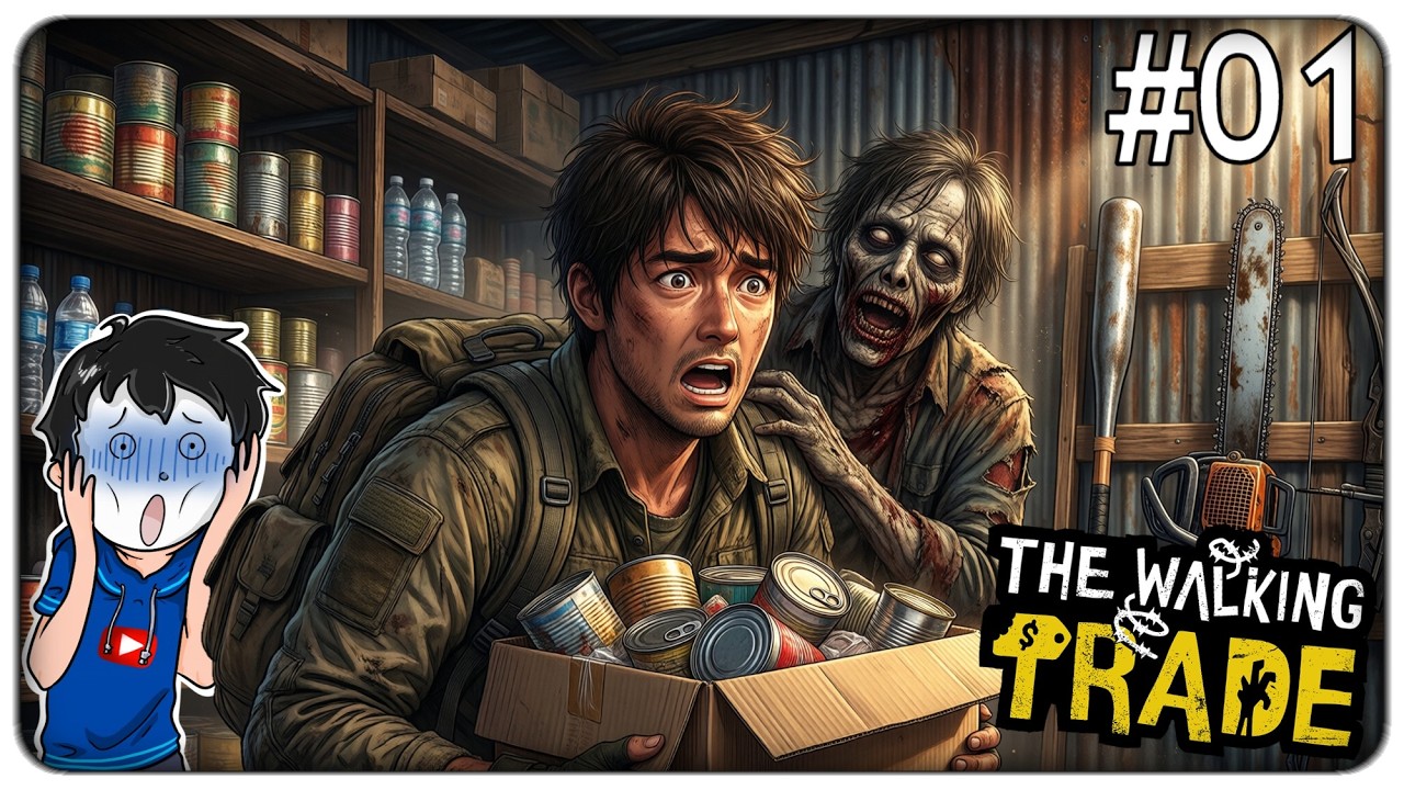 HO APERTO UN NEGOZIO NEL POST-APOCALITTICO MA GLI ZOMBIE SONO OVUNQUE | The Walking Trade - ep.01