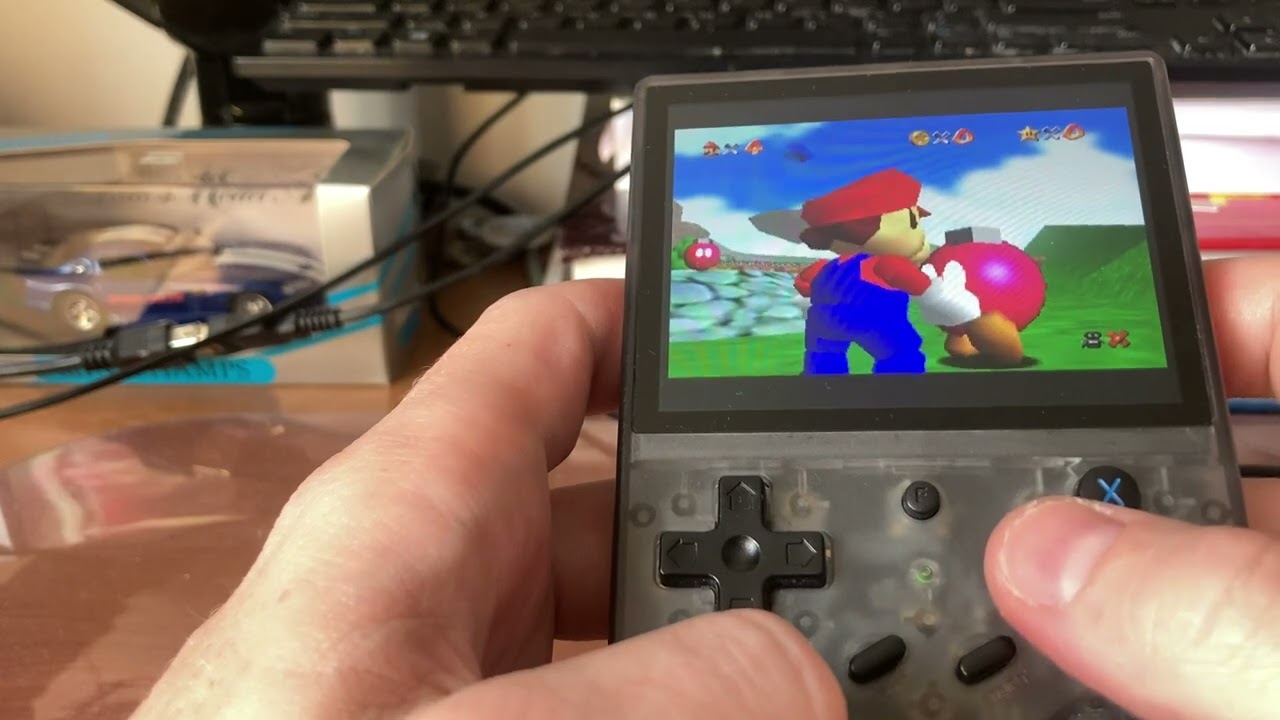 Super Mario 64 N64 on Anbernic  RG353V
