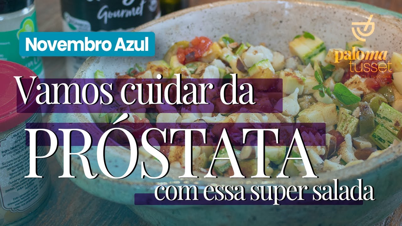 Prescrição nutricional para reduzir o risco de c4nc3r de próstata — e ainda com sabor!