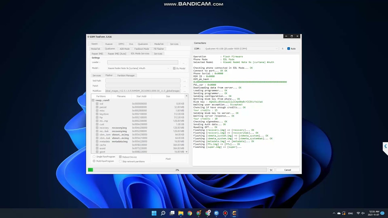 Auth Flash E-GSM Tool