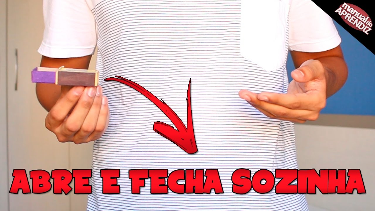Como fazer m&aacute;gica da Caixa de f&oacute;sforo (M&aacute;gica revelada)