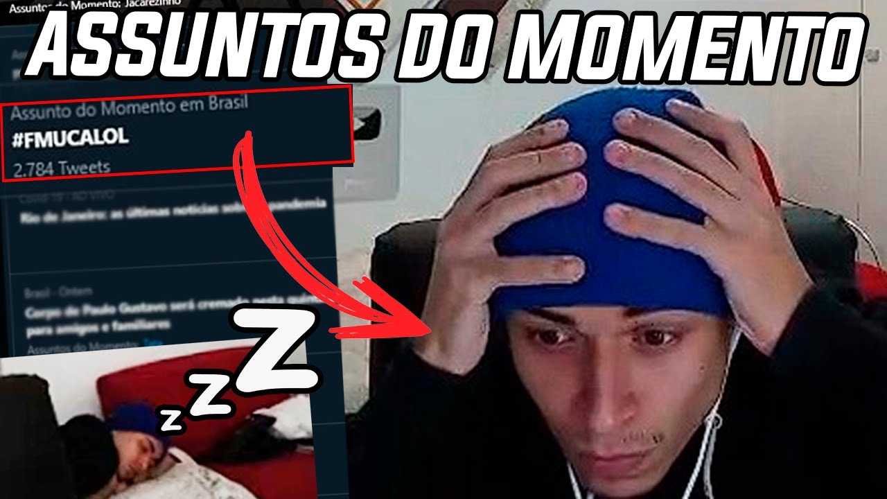MUCALOL NÃO AGUENTA E DORME AO VIVO!
