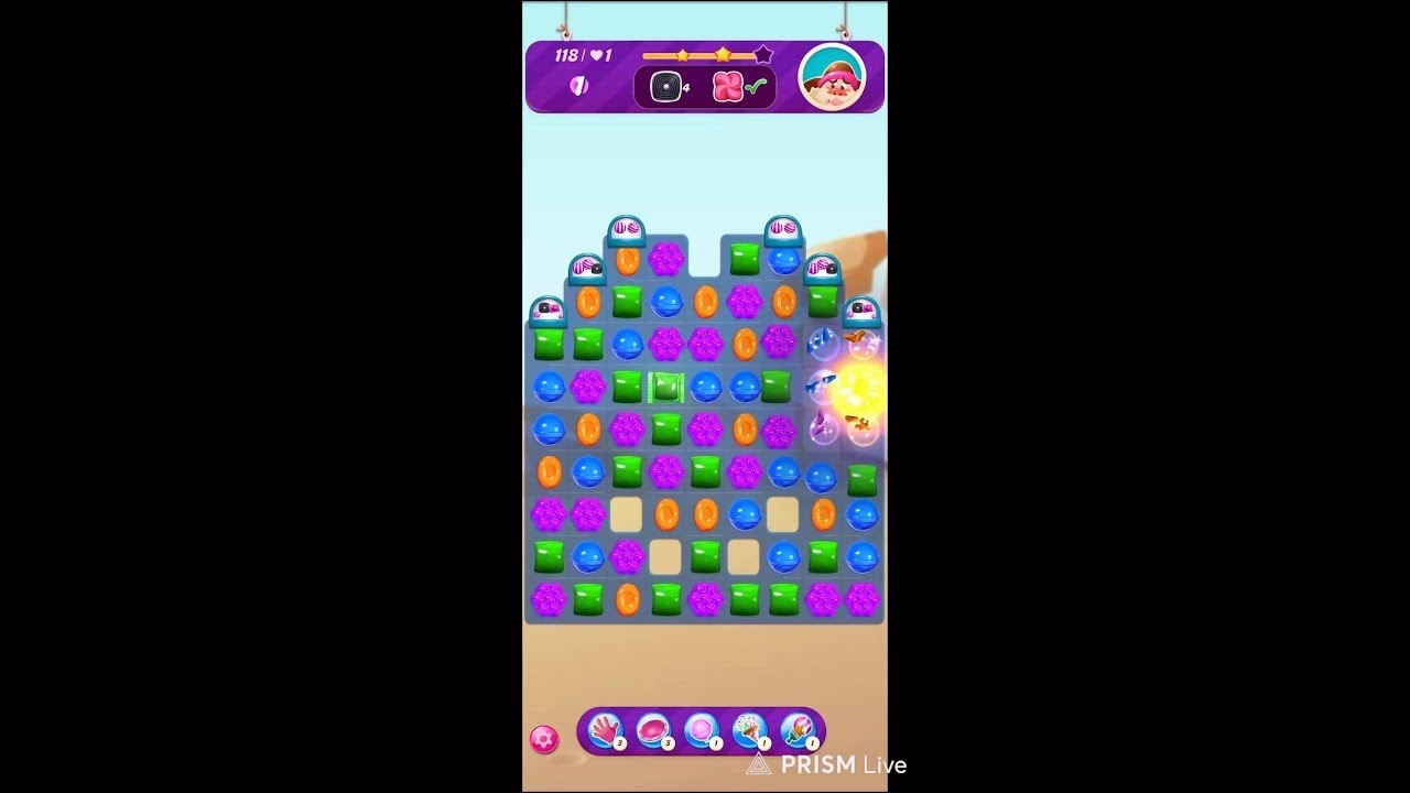 live Candy Crush Game ...Help me to clear the stage..#CandyCrush