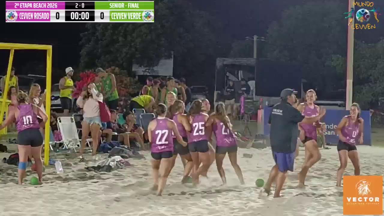 2° Etapa Beach 2026 - Cevven Rosado vs Cevven Verde - Senior Final